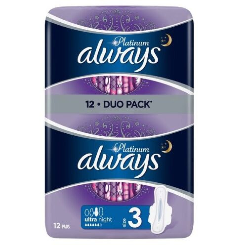 ДАМСКИ ПРЕВРЪЗКИ ОЛУЕЙС ULTRA night plus duo 2 х 6 бр