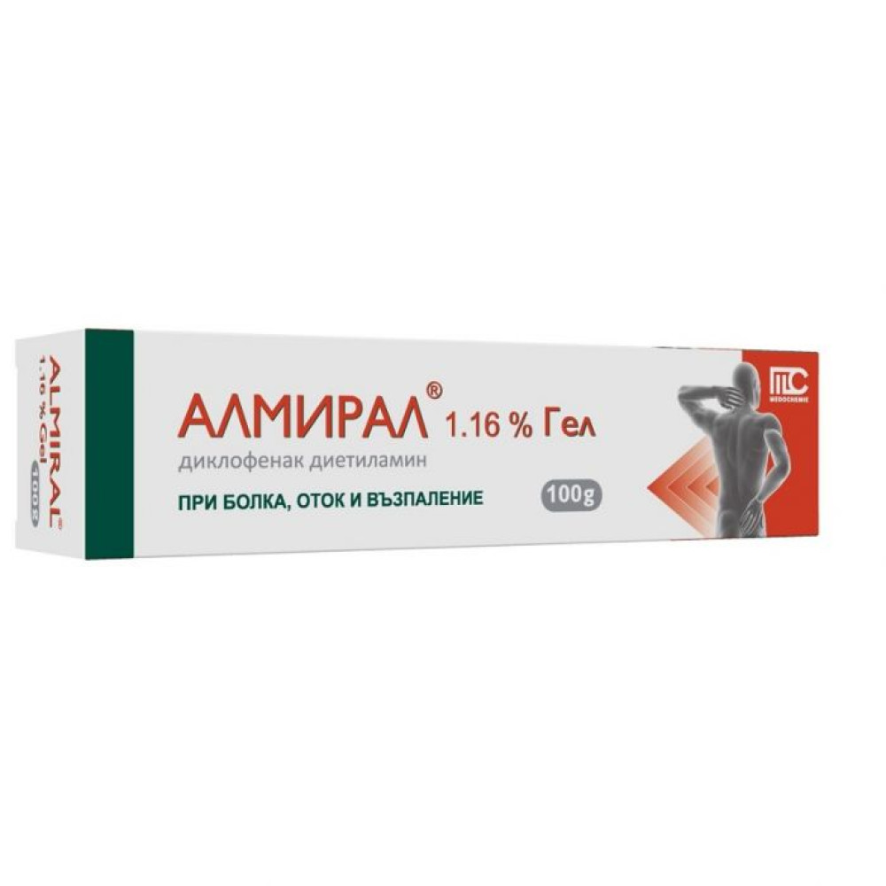 АЛМИРАЛ гел 1.16% 100 г