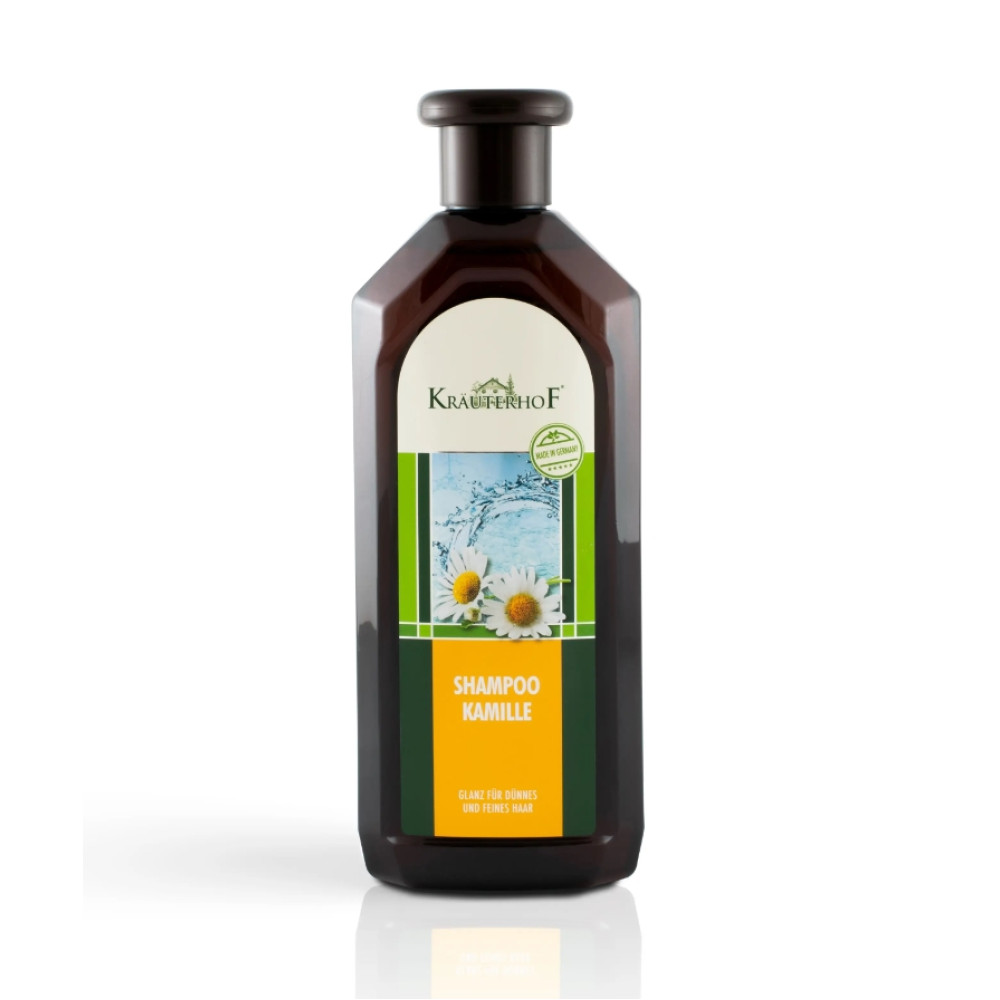KRAUTERHOF SHAMPOO KAMILLE шампоан за блясък с лайка за тънка коса 500 мл