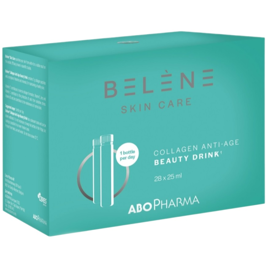 BELENE COLLAGEN ANTI-AGE BEAUTY DRINK КОЛАГЕН фл за пиене 25 мл х 28 бр АБО ФАРМА