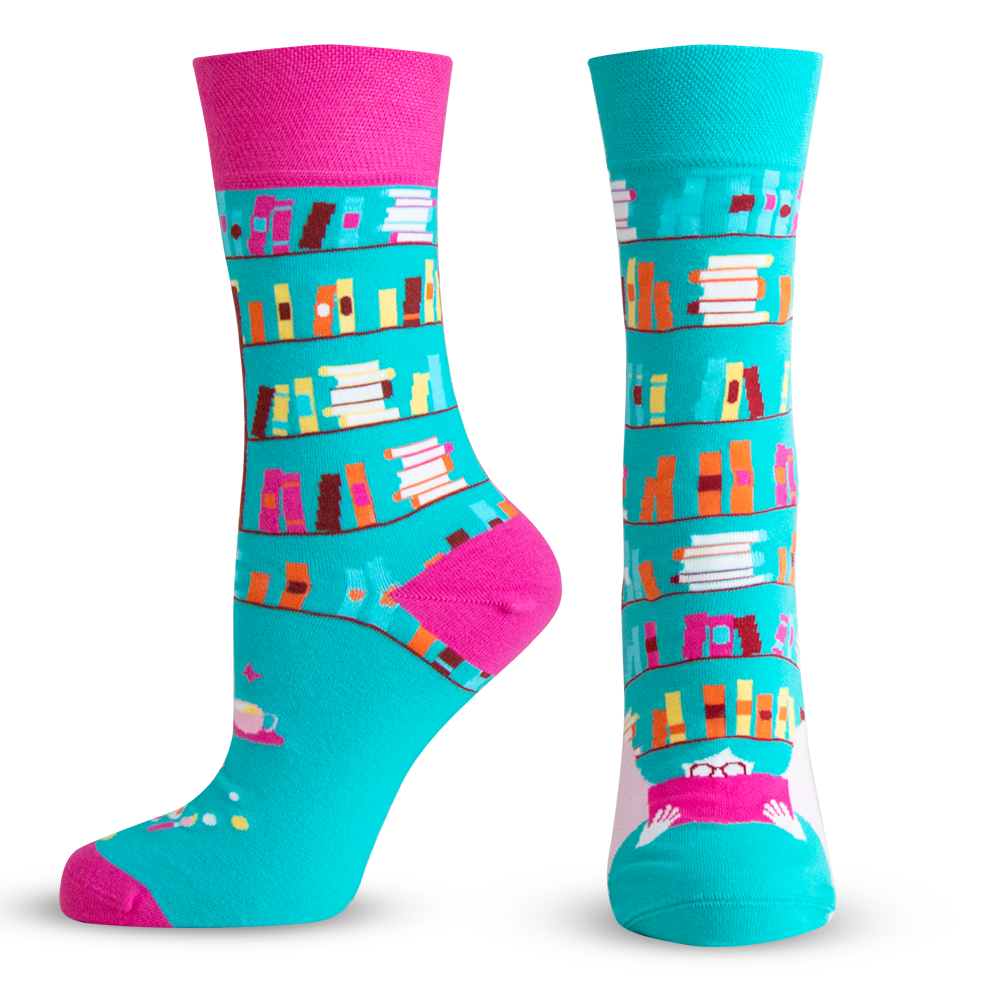 HAPPY FOOTTOPIA ЧОРАПИ DESIGN НОВ ЗЕЛЕНА КНИГА ПАМУК 35-38 - Грижа за крака, пети и стъпала HAPPY FOOTTOPIA ЧОРАПИ DESIGN НОВ ЗЕЛЕНА КНИГА ПАМУК 35-38 - Грижа за крака, пети и стъпала