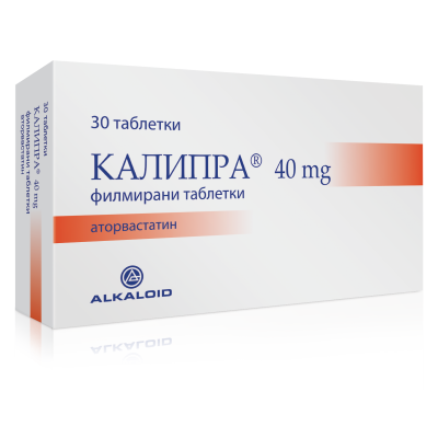 КАЛИПРА табл 40 мг х 30 бр