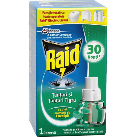 РАЙД ЕВКАЛИПТ ел. пълнител против комари х 21 мл