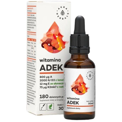 WITAMINA ADEK /ВИТАМИН A + D + E + K/ капки 30 мл