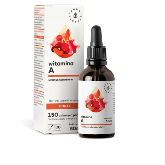ВИТАМИН А ФОРТЕ капки 50 мл AURA HERBALS