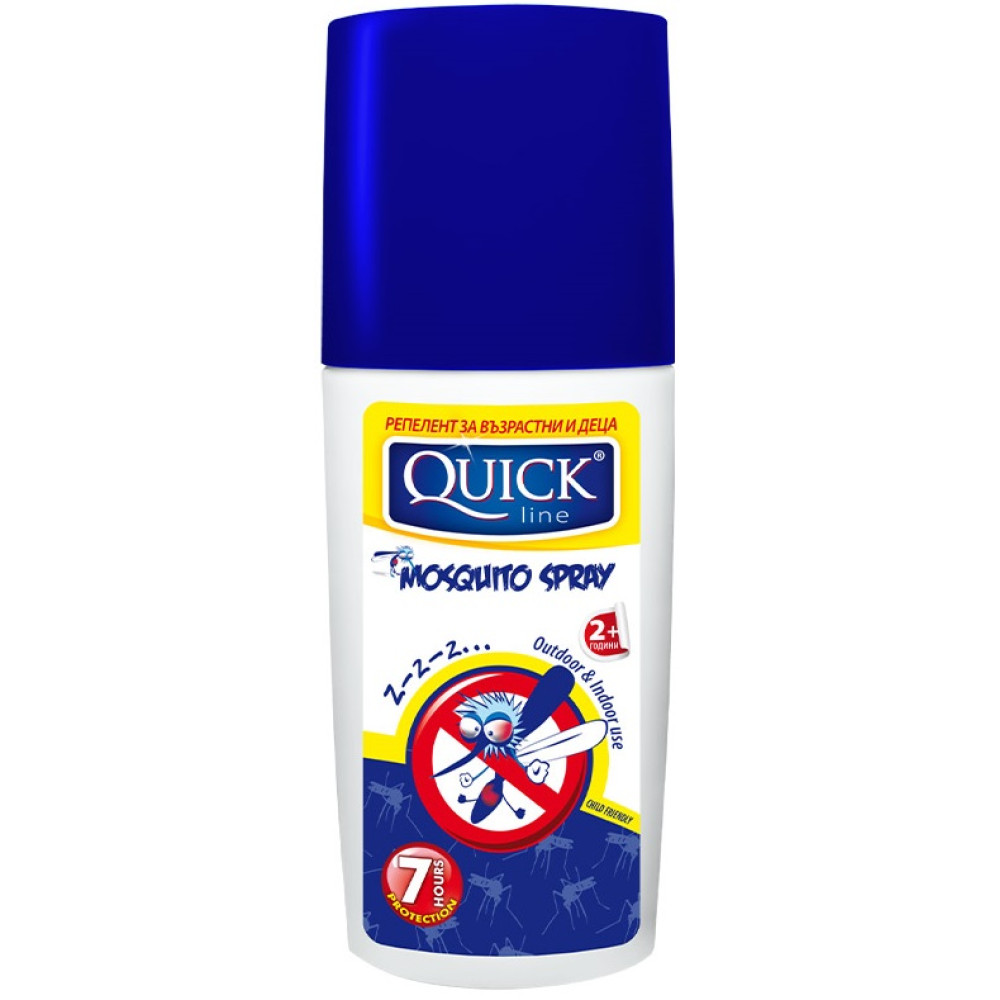 КУИК ЛАЙН репелентен лосион-спрей 100 мл - Дезинсекция
