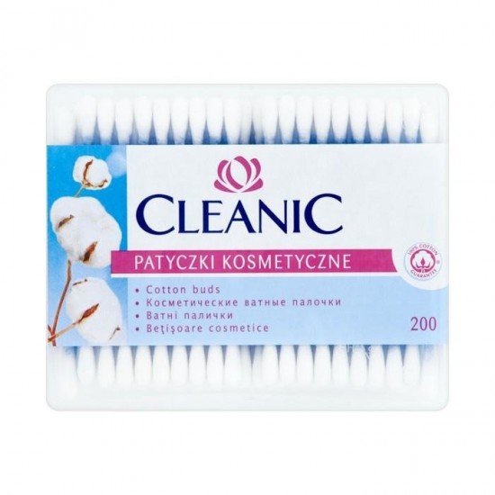 ᐉ ТУПФЕРИ за уши CLEANIC x 200 бр/плик/