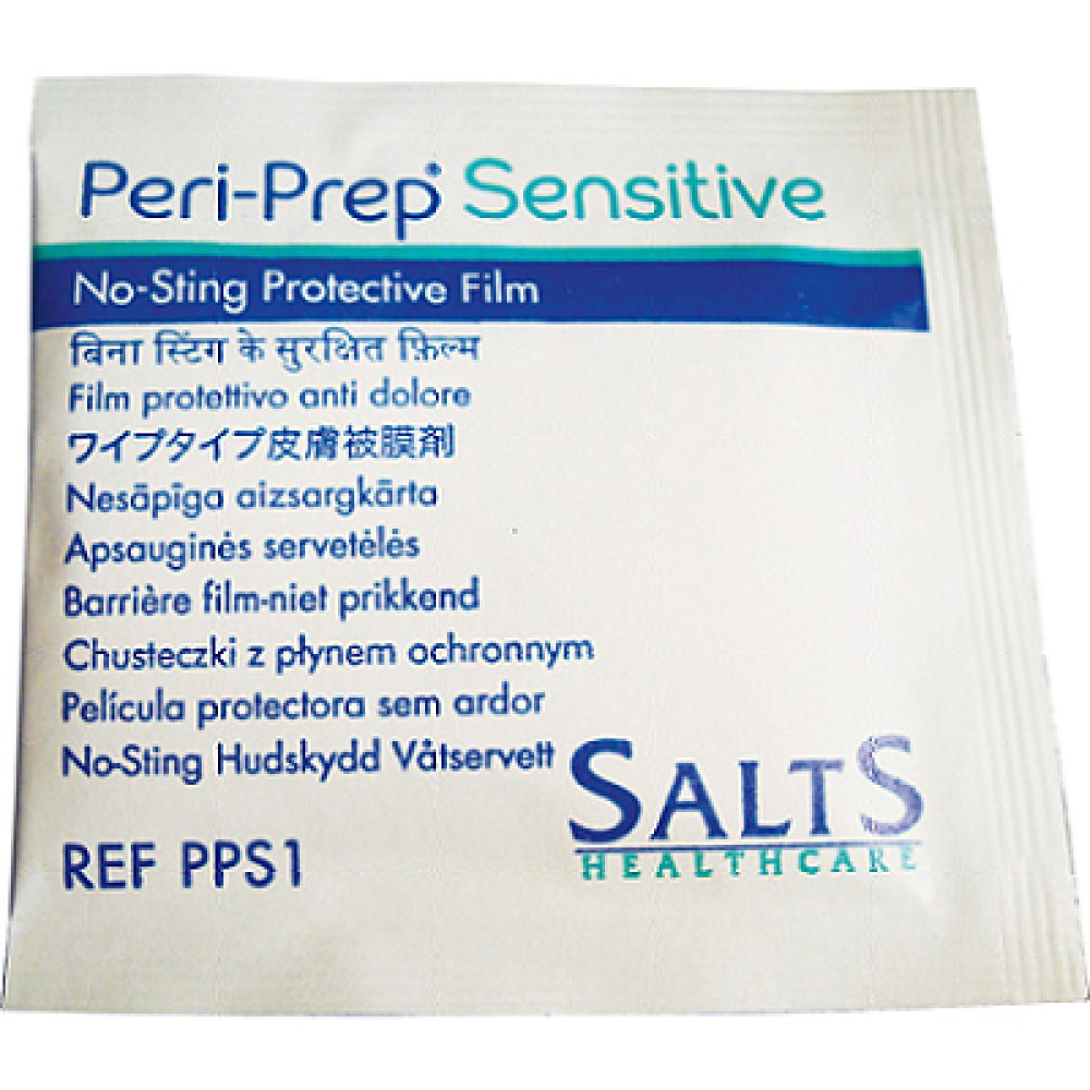 Peri prep sensitive protective film протективни кърпички х 1 бр - Колостомни изделия