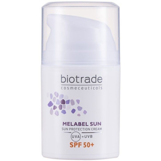 BIOTRADE MELABEL SUN SPF50+ слънцезащитен крем за лице за кожа с хиперпигментации 50 мл