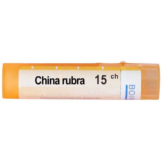 ХИНА РУБРА 15 CH BOIRON