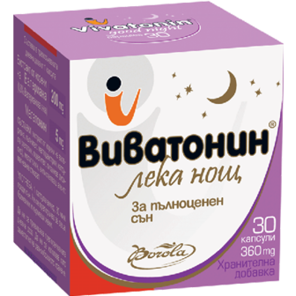 ВИВАТОНИН ЛЕКА НОЩ капс x 30 бр