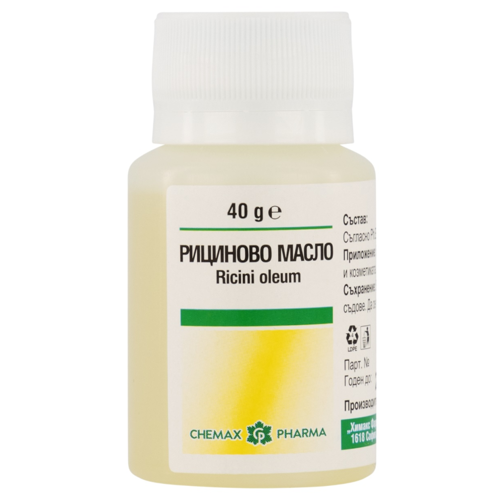 Рициново масло При хроничен запек х40 грама - Стомашно-чревни проблеми