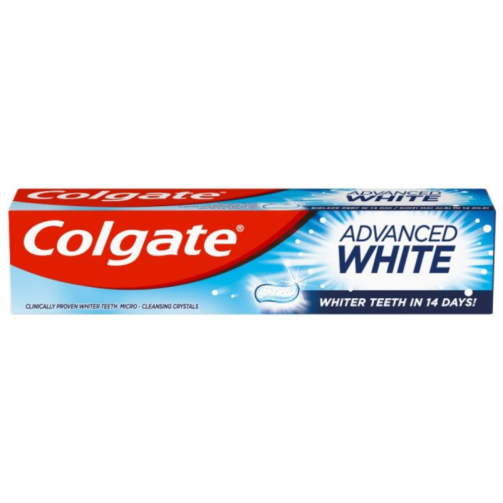 КОЛГЕЙТ паста за зъби ADVANCED WHITE 75 мл - Орална хигиена