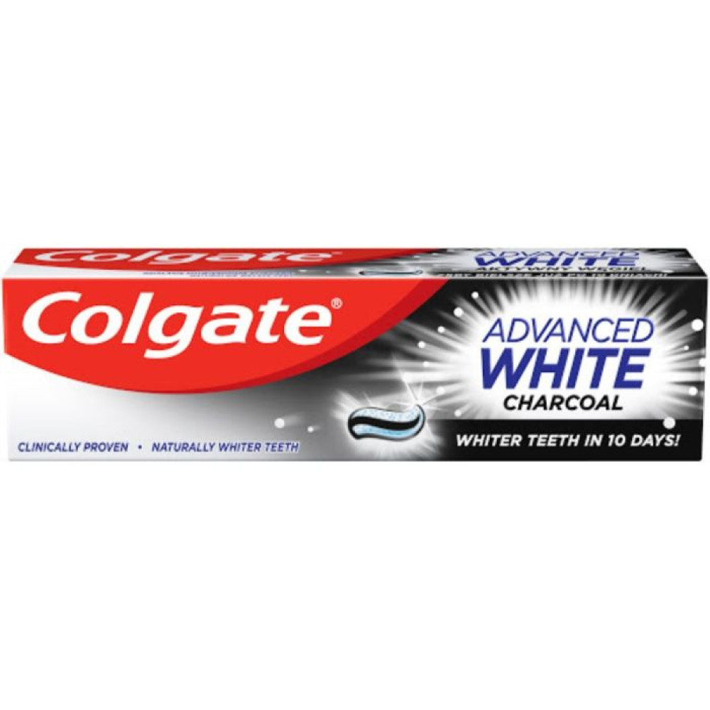 КОЛГЕЙТ паста за зъби ADVANCE WHITE CHARCOAL 75 мл - Орална хигиена