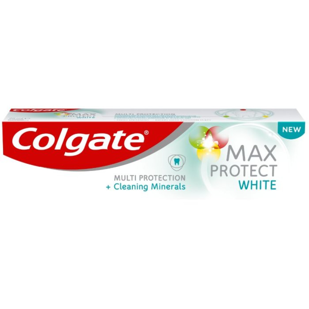 КОЛГЕЙТ паста за зъби MAX Protect White 75 мл - Орална хигиена