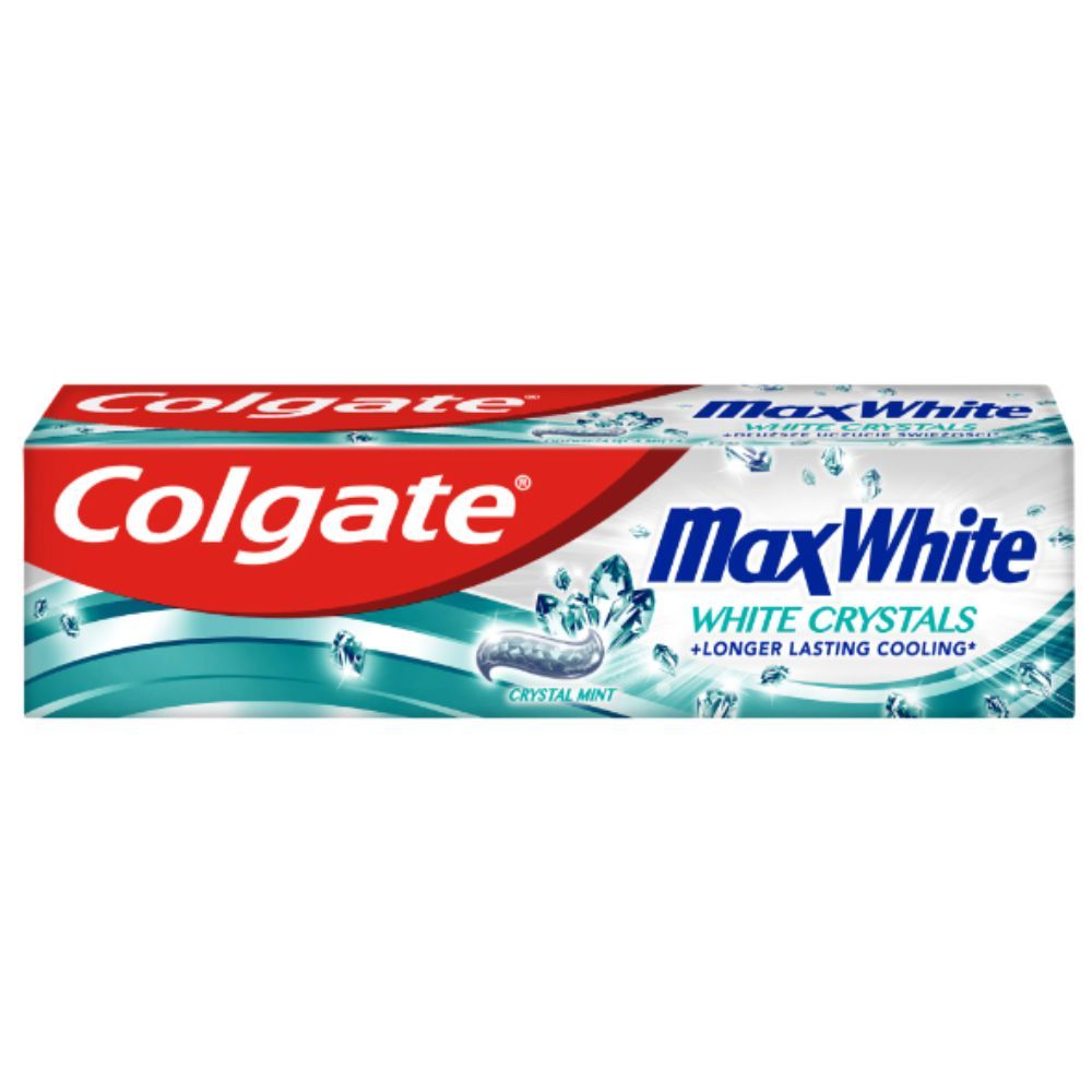 КОЛГЕЙТ паста за зъби MAX WHITE + CRYSTALS 75 мл - Орална хигиена