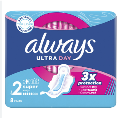 ДАМСКИ ПРЕВРЪЗКИ ОЛУЕЙС ULTRA DAY Super x 8 бр