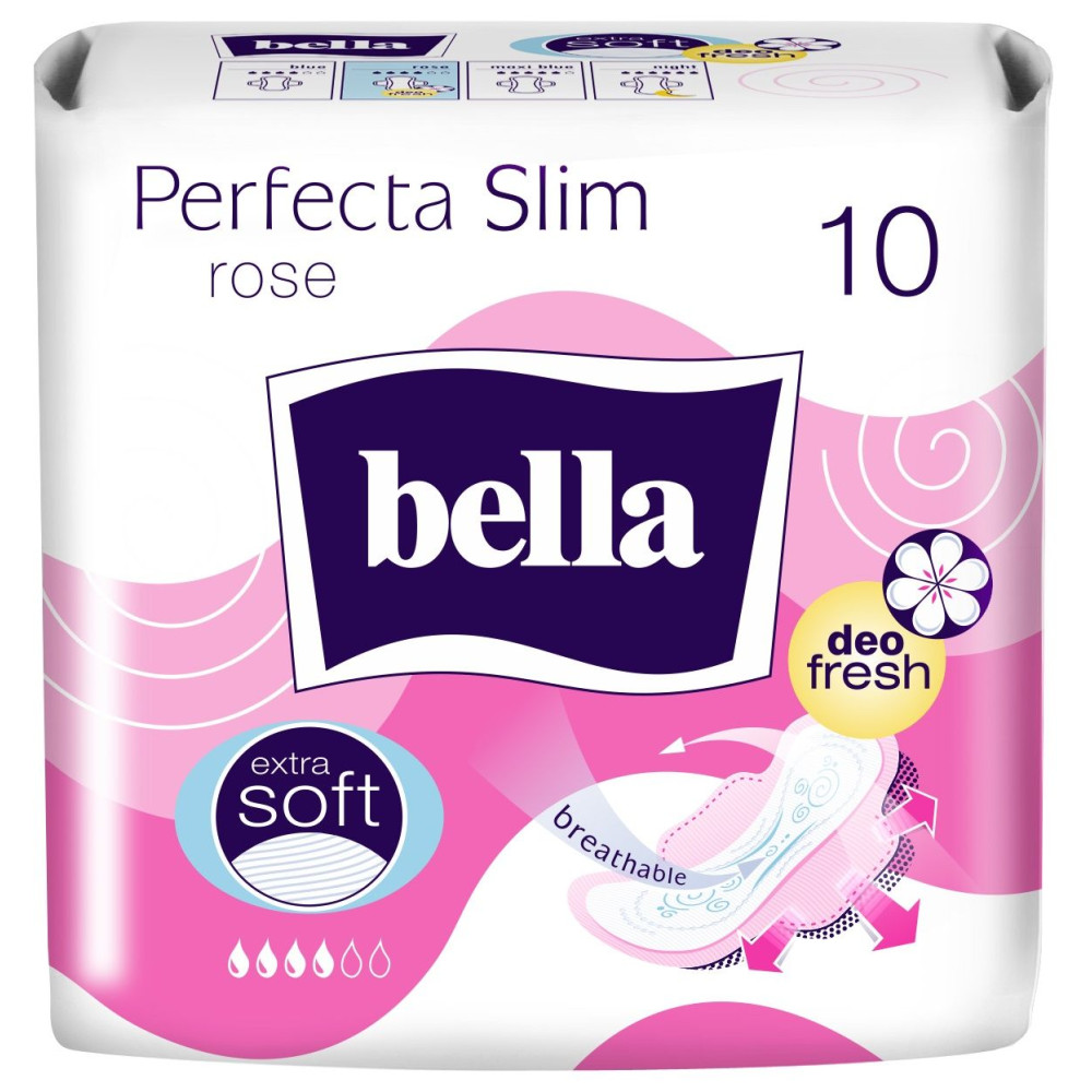 ДАМСКИ ПРЕВРЪЗКИ БЕЛЛА PERFECTA ROSE памучни х 10 бр