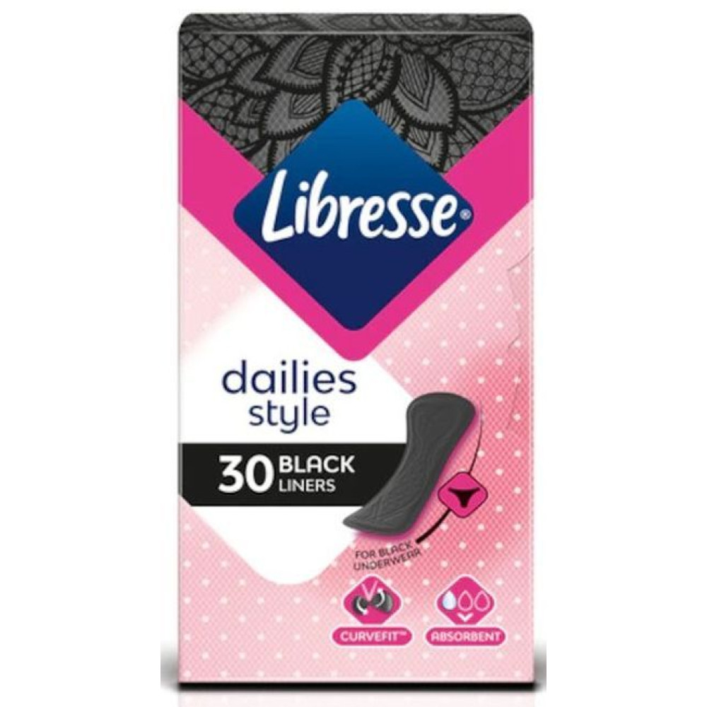 Women's dressings Libresse daily Multistyl normal 30 pcs / Дамски превръзки Либрес ежедневни Мултистил нормал 30 бр - Превръзки и тампони