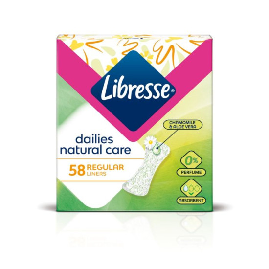 ДАМСКИ ПРЕВРЪЗКИ ЛИБРЕС DAILIES NATURAL CARE х 58 бр