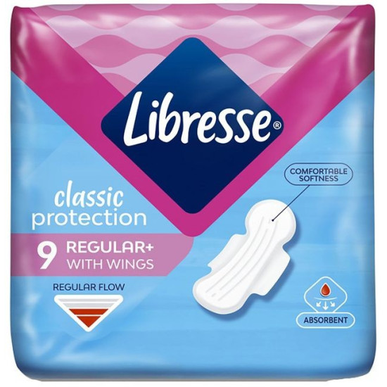 ДАМСКИ ПРЕВРЪЗКИ ЛИБРЕС CLASSIC regular+ x 9 бр