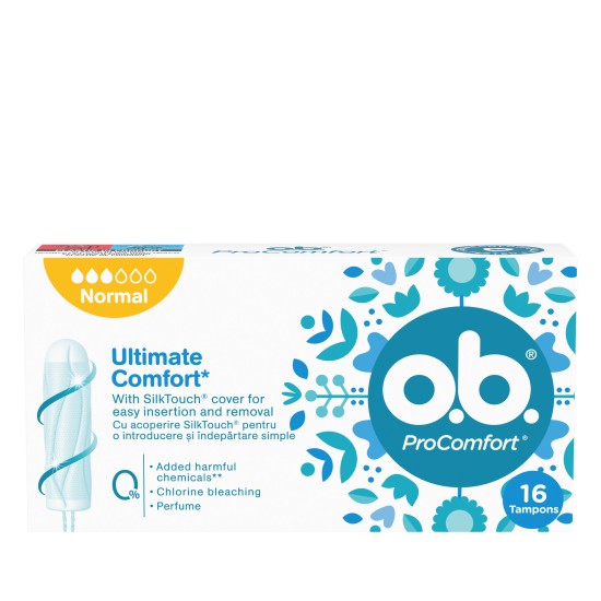 ДАМСКИ ТАМПОНИ O.B. PRO COMFORT normal x 16 бр