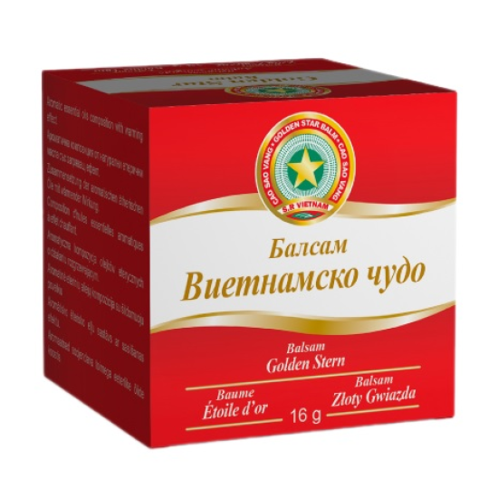 ЗЛАТНА ЗВЕЗДА ВИЕТНАМСКО ЧУДО балсам 16 г ДАНСОН