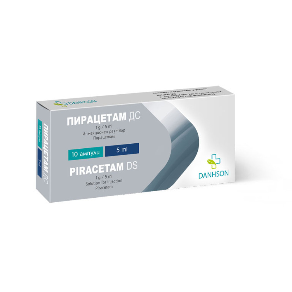 ПИРАЦЕТАМ  ДС амп 1г 5мл х 10 бр - Лекарства с рецепта ПИРАЦЕТАМ  ДС амп 1г 5мл х 10 бр - Лекарства с рецепта