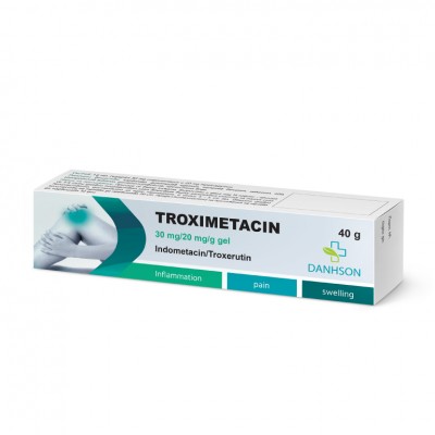 ТРОКСИМЕТАЦИН 30 мг/20 мг/гр гел 40 гр ДАНСОН