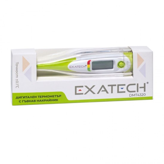 ТЕРМОМЕТЪР ДИГИТАЛЕН EXATECH DMT4320 с гъвкав накрайник