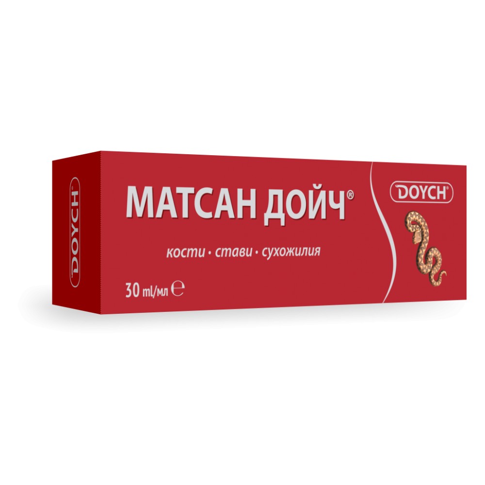 Matsan Doich ointment red 30 gr. / Матсан Дойч маз червен 30 гр - Продукти за масаж