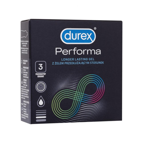 ПРЕЗЕРВАТИВИ DUREX PERFORMA х 3 бр