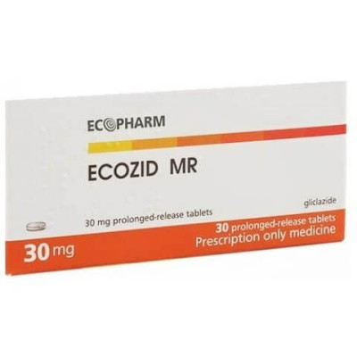 ЕКОЗИД MR таблетки с удълж освоб 30 мг х 30
