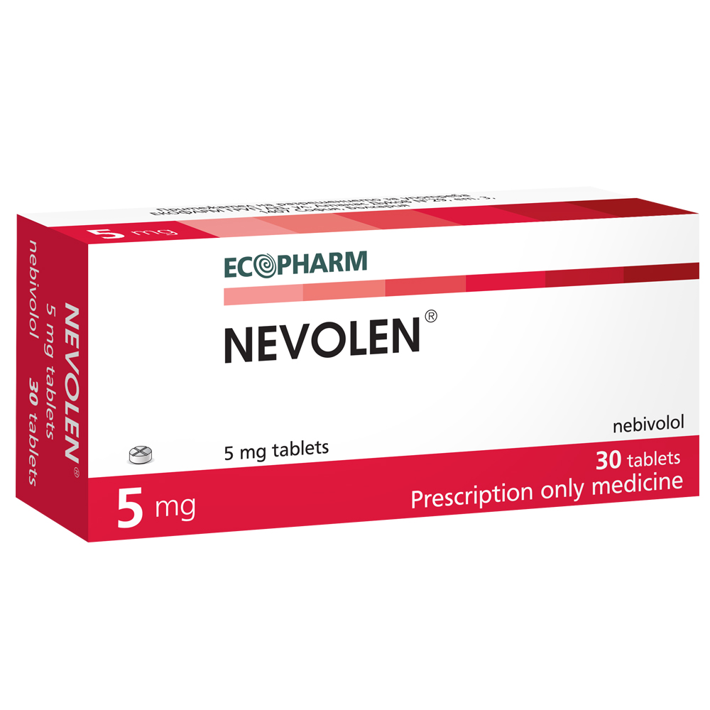 Nevolen 5 mg 30 tablets / Неволен 5 мг 30 таблетки - Лекарства с рецепта