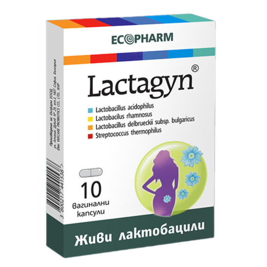 ЛАКТАЖИН вагинални капс х 10 бр