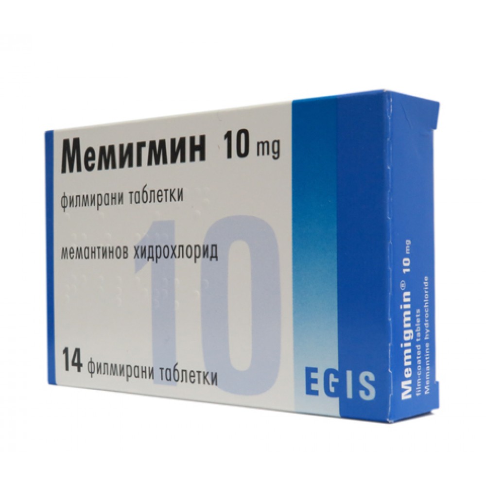 Memigmin 10 mg 14 film-coated tablets / Мемигмин 10 mg 14 филмирани таблетки - Лекарства с рецепта