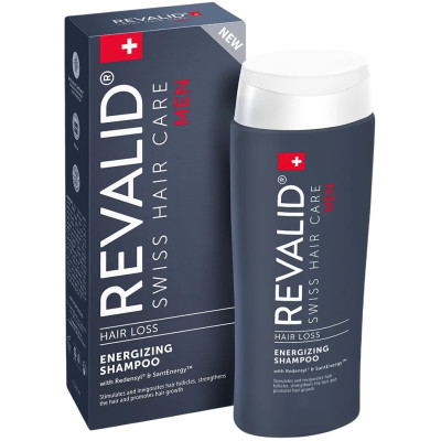 REVALID MEN HAIR LOSS ENERGIZING SHAMPOO енергизиращ шампоан против косопад за мъже 200 мл