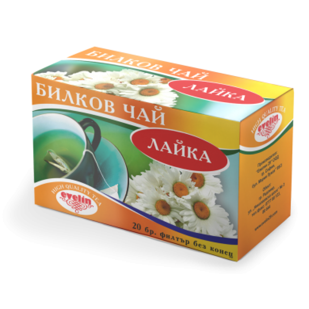 ЧАЙ ЛАЙКА филтър х 20 бр ЕВЕЛИН - Чай филтър