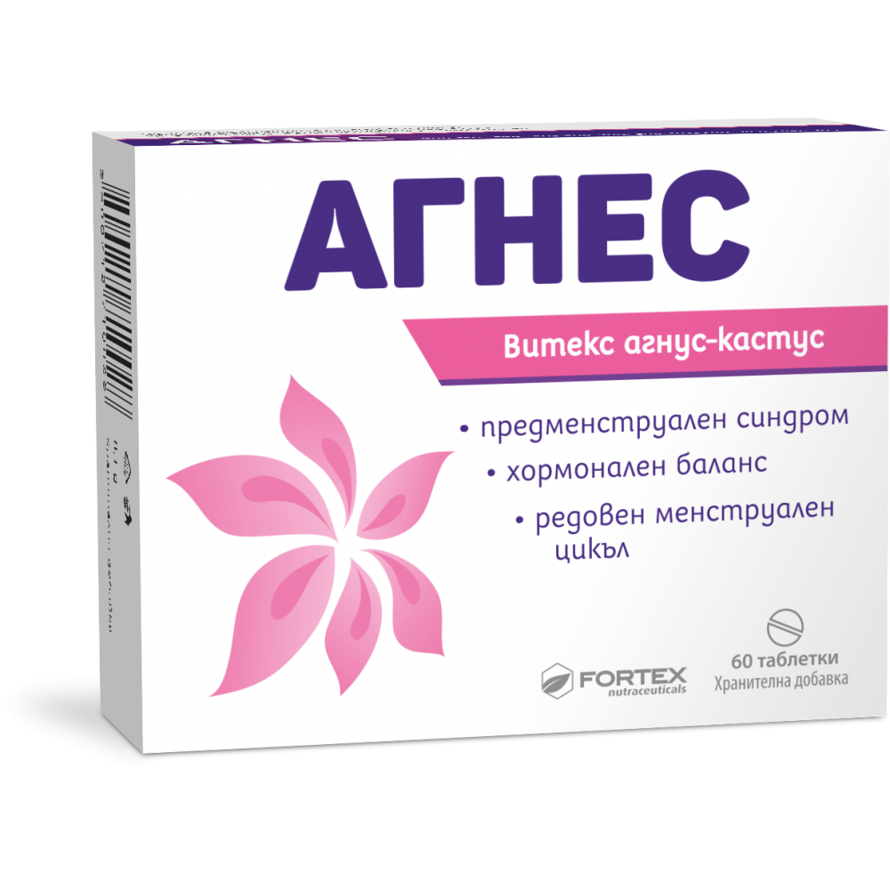 Агнес при предменструален синдром и хормонален баланс 132 мг x60 таблетки - Хормонален баланс