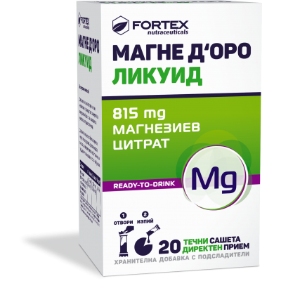 МАГНЕ ДОРО ЛИКУИД 815 мг саше х 20 бр