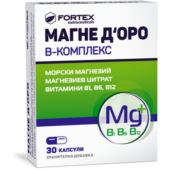 МАГНЕ ДОРО + B КОМПЛЕКС капс х 30 бр | Аптека Феникс
