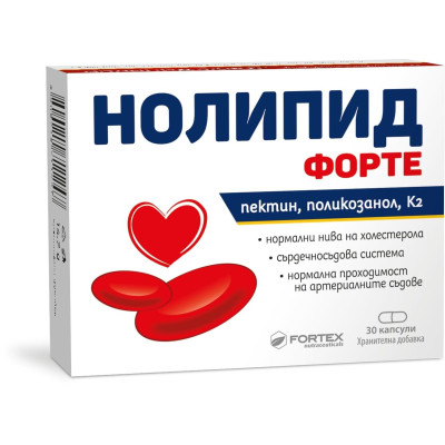 НОЛИПИД ФОРТЕ капс х 30 бр