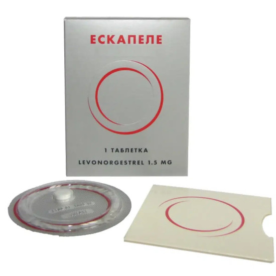 ЕСКАПЕЛЕ табл 1.5 мг x 1 бр