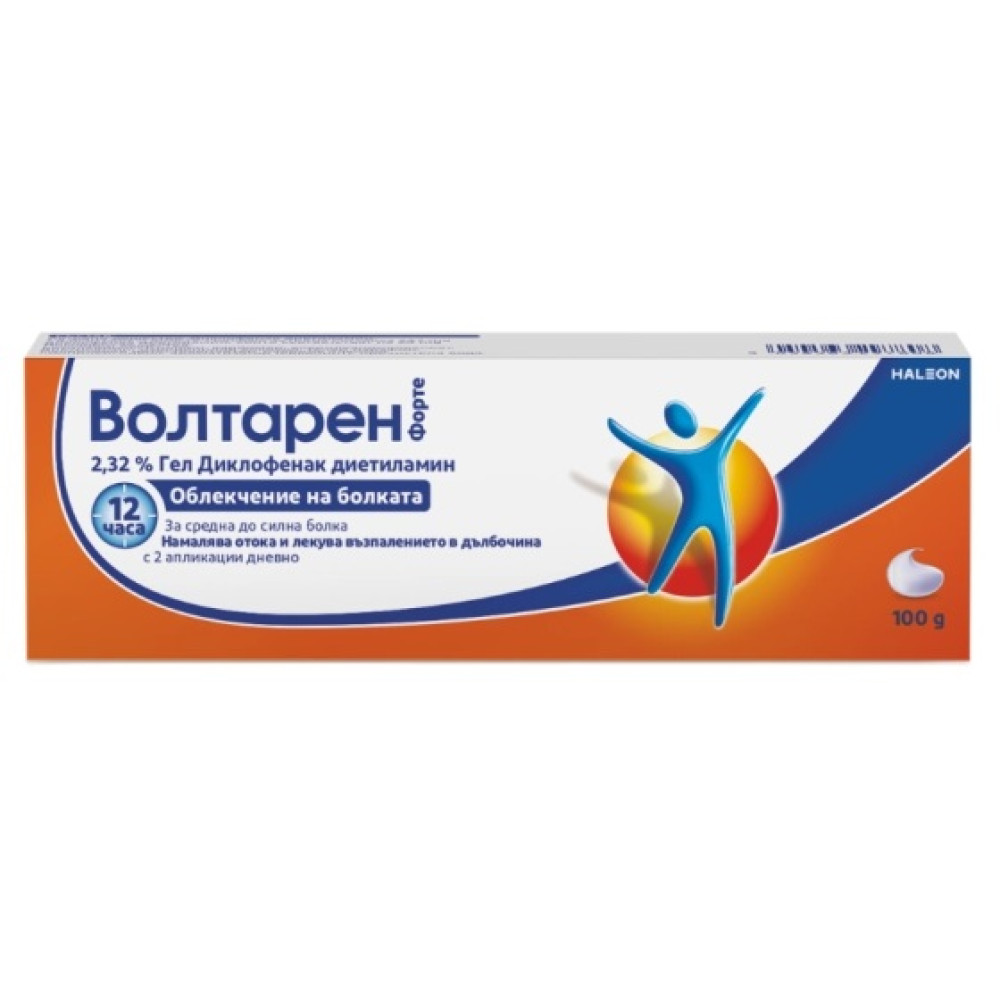 ВОЛТАРЕН ФОРТЕ гел 2.32% 100 г