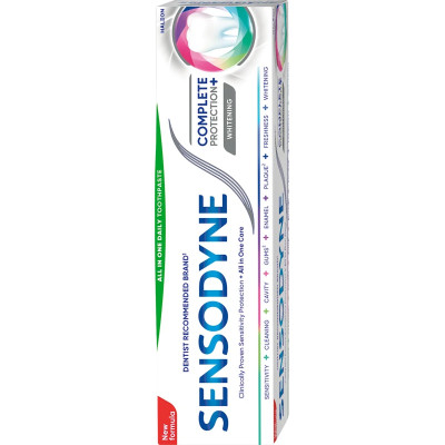 СЕНЗОДИН паста за зъби COMPLETE PROTECTION WHITE 75 мл