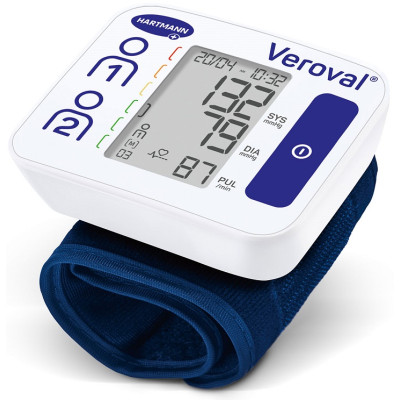 ХАРТМАН АПАРАТ ЗА КРЪВНО ВЕРОВАЛ КОМПАКТ електронен за китка 925444