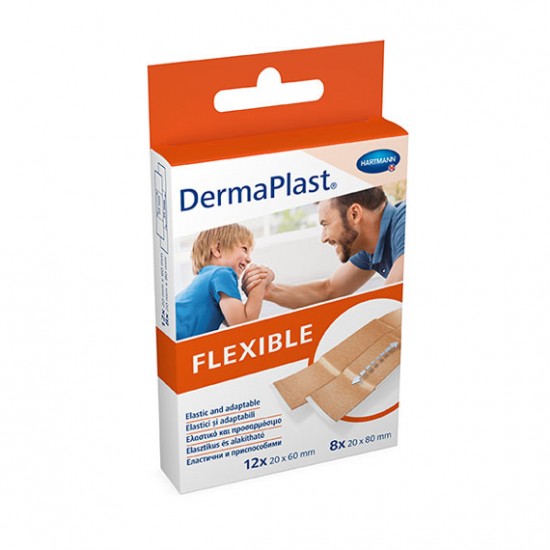 ХАРТМАН пластир DERMAPLAST FLEXIBLE х 20 бр /2р-ра/