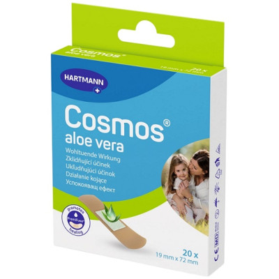 ХАРТМАН COSMOS ALOE VERA пластир (19/72 мм) х 20 бр