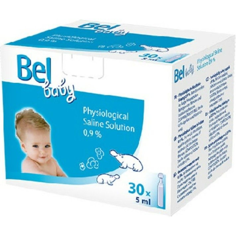 БЕЛ BABY ФИЗИОЛОГИЧЕН РАЗТВОР 0.9% амп 5 мл х 30 бр