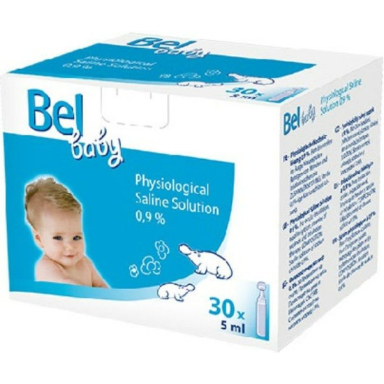 БЕЛ BABY ФИЗИОЛОГИЧЕН РАЗТВОР 0.9% амп 5 мл х 30 бр